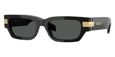 versace ve4465 gb1/87|Versace VE4465 Rectangle Sunglasses .